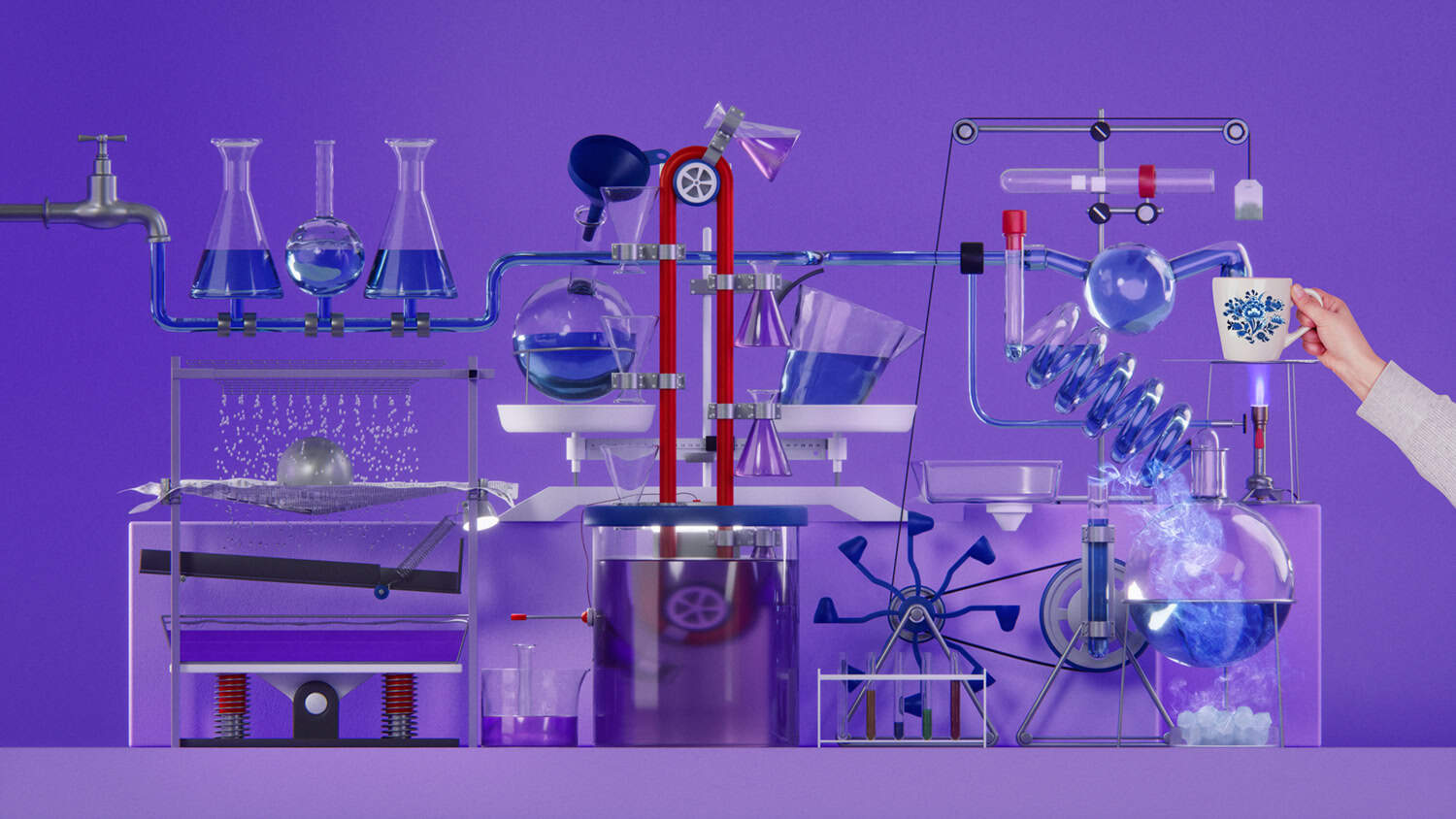 3D Illustration for Roche