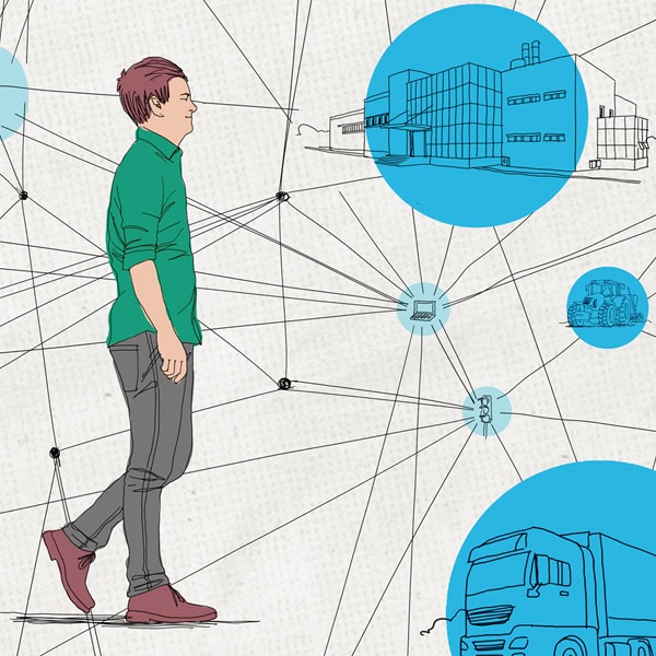 Illustration für einen Explainer von Fraunhofer